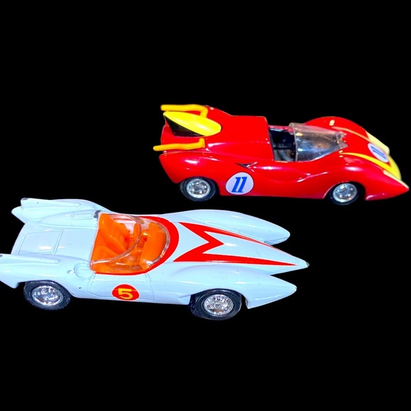 1997 Speed Racer Car Mach 5 & Johnny Lightning Speed Racer 2000 Mach 11 Diecast - Picture 2 of 3